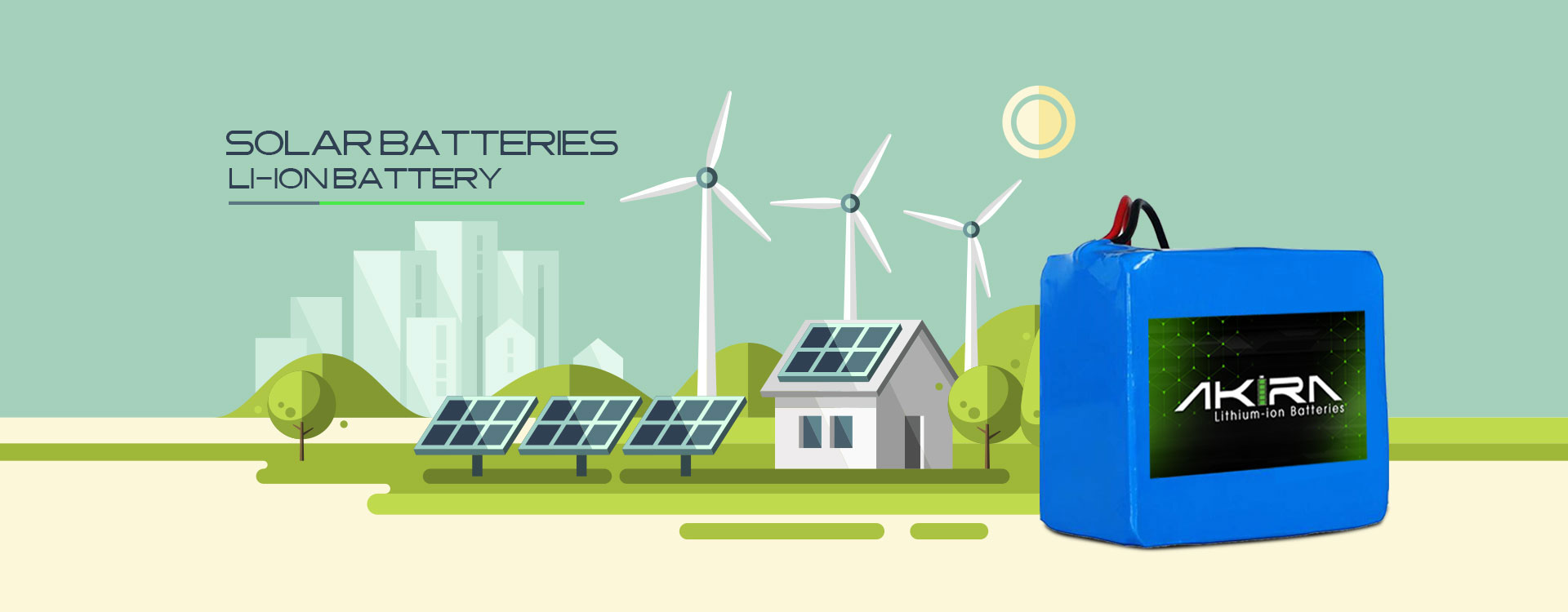 Solar Batteries Li-ion Battery